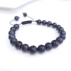 دستبند سنگ دلربا سورمه اکسسوری دستساز زنانه مردانه