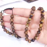 گردنبند و دستبند اسپرت سنگ چشم ببر اکسسوری دستساز زنانه مردانه