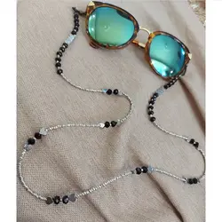 بند عینک حدید و کریستال