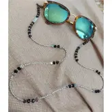 بند عینک حدید و کریستال