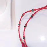 بند عینک منجوقی قرمز فانتزی