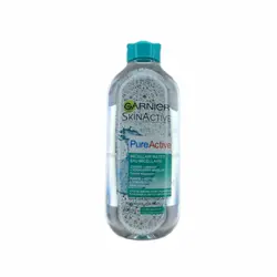 میسلارواتر آرایش پاک گارنیر pure active مناسب پوست مختلط و چرب حجم ۴۰۰ میل
