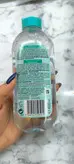 میسلارواتر آرایش پاک گارنیر pure active مناسب پوست مختلط و چرب حجم ۴۰۰ میل