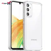 کاور ژله‌ای شفاف محافظ لنزدار مناسب برای گوشی سامسونگ Galaxy A34