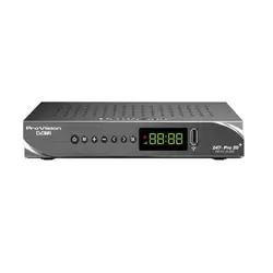 گیرنده دیجیتال پروویژن مدل HEVC.247 به همراه آنتن رومیزی امگا