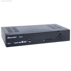 گیرنده دیجیتال مکسیدر مدل MX-3001JL.HEVC به همراه آنتن رومیزی امگا