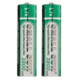 باتری لیتیوم یون قابل شارژ اسمال سان مدل S37 ظرفیت 3800 میلی آمپر ساعت بسته 2 عددی