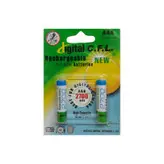 باتری نیم قلمی قابل شارژ سی اف ال مدل CFL2700MAH بسته 2 عددی