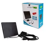گیرنده دیجیتال استارست مدل SR-T8000.HEVC.T2 به همراه آنتن رومیزی هانی