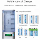 شارژر باتری  بستون مدل BST-C906W کد FAST