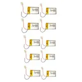 باتری لیتیومی مدل DM-402030 ظرفیت 300 میلی آمپر ساعت بسته 10 عددی