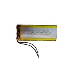 باتری لیتیومی مدل DM-403080 ظرفیت 1200 میلی آمپر ساعت