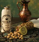 پسته اکبری خام و شور با کیفیت بالا