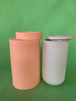 قالب سیلیکونی مدل بانکه شیار دار زیر خمره ای بزرگ