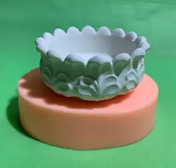 قالب سیلیکونی مدل ظرف سبزه سنبل