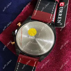ساعت مچی مردانه کارن 8324 زرشکی (کورن CURREN) پسرانه زنانه دخترانه هوشمند اسپرت دیجیتال سه موتوره