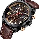 ساعت مچی مردانه کارن 8324 زرشکی (کورن CURREN) پسرانه زنانه دخترانه هوشمند اسپرت دیجیتال سه موتوره