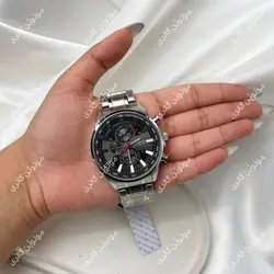 ساعت مچی مردانه کارن 8351 نقره ای-مشکی (کورن CURREN) پسرانه زنانه دخترانه هوشمند اسپرت دیجیتال سه موتوره