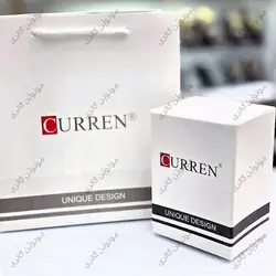 ساعت مچی مردانه کارن 8351 آبی-رزگلد (کورن CURREN) پسرانه زنانه دخترانه هوشمند اسپرت دیجیتال سه موتوره