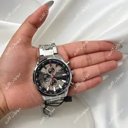 ساعت مچی مردانه کارن 8351 نقره ای-نسکافه ای (کورن CURREN) پسرانه زنانه دخترانه هوشمند اسپرت دیجیتال سه موتوره