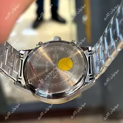 ساعت مچی مردانه کارن 8435 نقره ای-رزگلد-مشکی CURREN سه موتور فعال