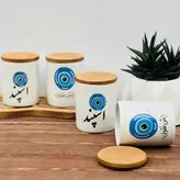 ظرف اسپند تکست دار چشم و نظر