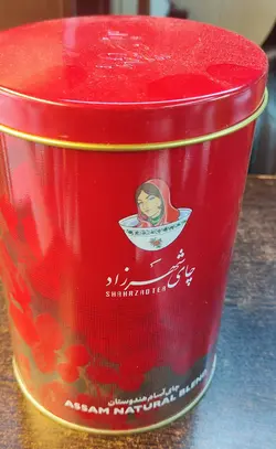 چای سیاه شکسته قرمز شهرزاد قوطی فلزی 325گرم