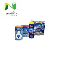 پک اقتصادی مواد شوینده فینیش . مایع جلادهنده+قرص فینیش+نمک+بوگیر