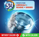 قرص جرم گیر ماشین لباسشویی کالگون مدل 3u1 Powerball بسته 40 عددی کپی