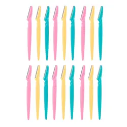 تیغ اصلاح ابرو مدل 007 مجموعه 18 عددی