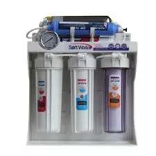 دستگاه تصفیه آب 8 مرحله یو وی دار سافت واتر مدل Hajibashi-RO-800UV