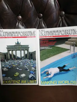 مجله هنری گلاسه المانی رنگی مصور سنگین دوجلدی