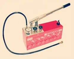 تست پمپ ۶۰ بار سطل فلزی طرح روتن برگر چینی