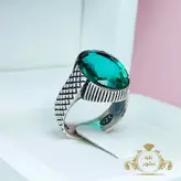 انگشتر مردانه سنتاتیک سبز