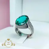 انگشتر مردانه سنتاتیک سبز