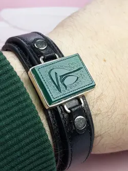 دستبند مردانه چرم علی