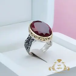 انگشتر عقیق سرخ اصل و معدنی