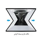 چادر عکاسی پلوز مدل Folding Portable ابعاد 40x40 سانتی متر