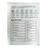 نور ثابت ال ای دی زومی مدل CL-120C RGB Video Light