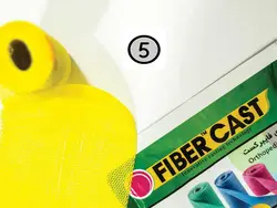 گچ فایبر گلاس 5اینچ گلدن کست GOLDEN CAST