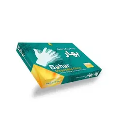 دستکش یکبار مصرف جعبه‌ای بهار بسته 100 عددیدستش