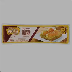 خمیر یوفکا هاستل Hastel Yufka خمیر آماده باقلوا 500 گرم