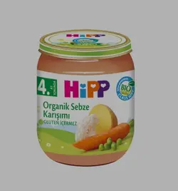 سوپ سبزیجات اورگانیک ۱۲۵گرمی هیپ