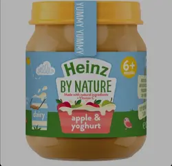 پوره فرنی سیب و ماست بالای ۶ ماه هاینز ۱۲۰ گرمی