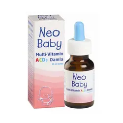 قطره مولتی ویتامین ACD3نئو بی بی ۳۰میل