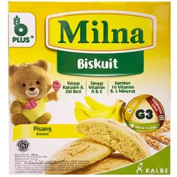 بیسکوییت موزی بدون شیر 6+ ماه میلنا Milna