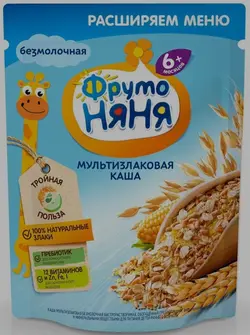 سرلاک فروتونیا پنج غلات جودوسر گندم ذرت بدون شیر ۲۰۰گرم+۶ماه