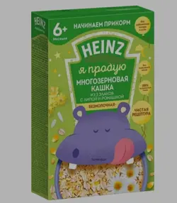 سرلاک شب هاینز HEINZ باطعم سه غله و بابونه