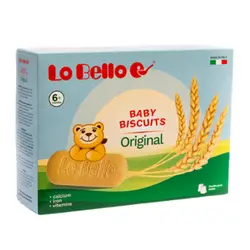 بیسکوییت گندم بدون شیر +6 ماه Lobello