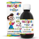 شربت امگا افزایش هوش و یادگیری کودکان نوتریژن Nutrigen اورجینال حجم ۲۰۰میلی لیتر